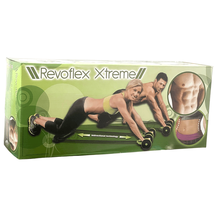 Rueda Ejercicios Abdominales Banda Elástica Revoflex Xtreme 7