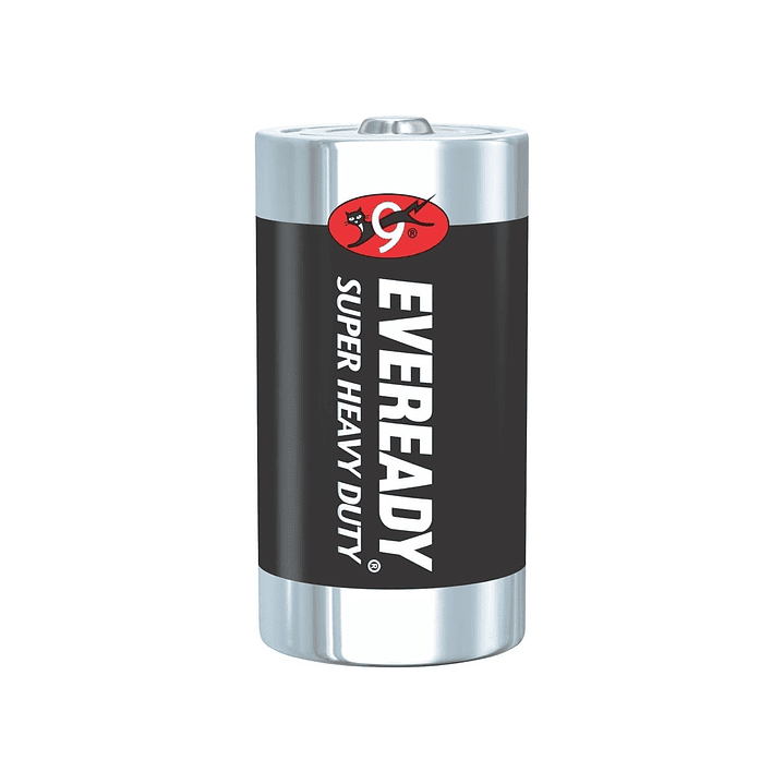 Pack 12 Pilas Carbón Zinc C 1.5V Mediana Eveready 4