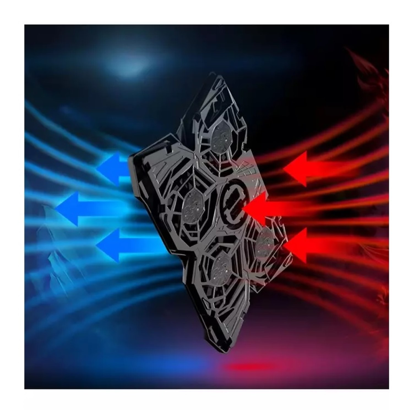 Base Enfriadora RX0026 Notebook 4 Ventiladores Reptilex 4