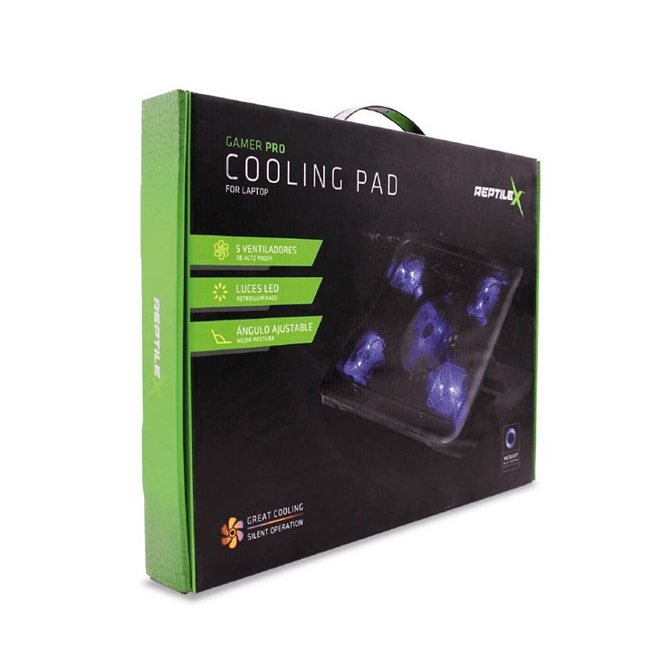 Base Enfriadora RX0058 Notebook 5 Ventiladores Reptilex 6