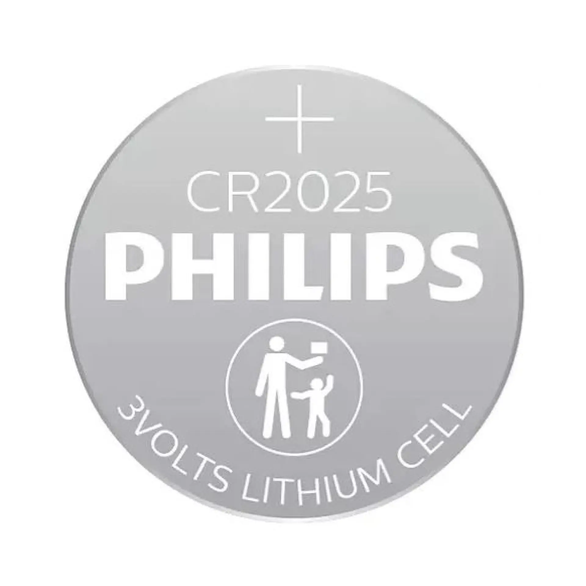 Pack 5 Pilas Cr2025 3v Tipo Botón Litio Philips 3