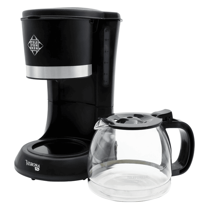 Cafetera Eléctrica Verona Plus Antigoteo 1.2lt Telefunken 5