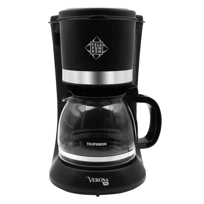 Cafetera Eléctrica Verona Plus Antigoteo 1.2lt Telefunken 1