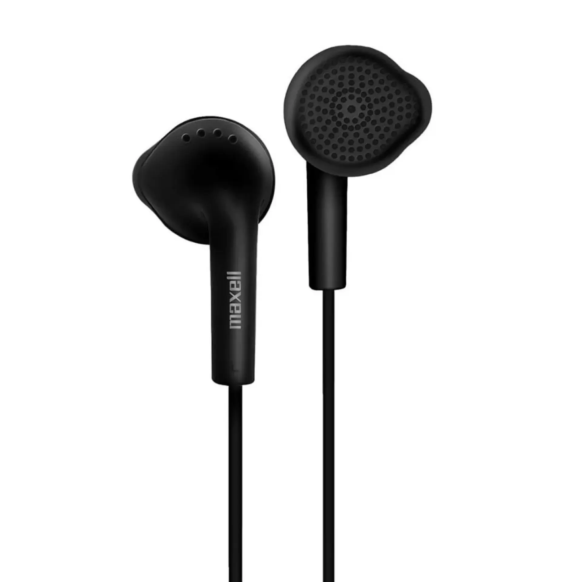 Audífonos MaxBuds EB-95 Stereo Earbuds Sin Mic Maxell Negro 1