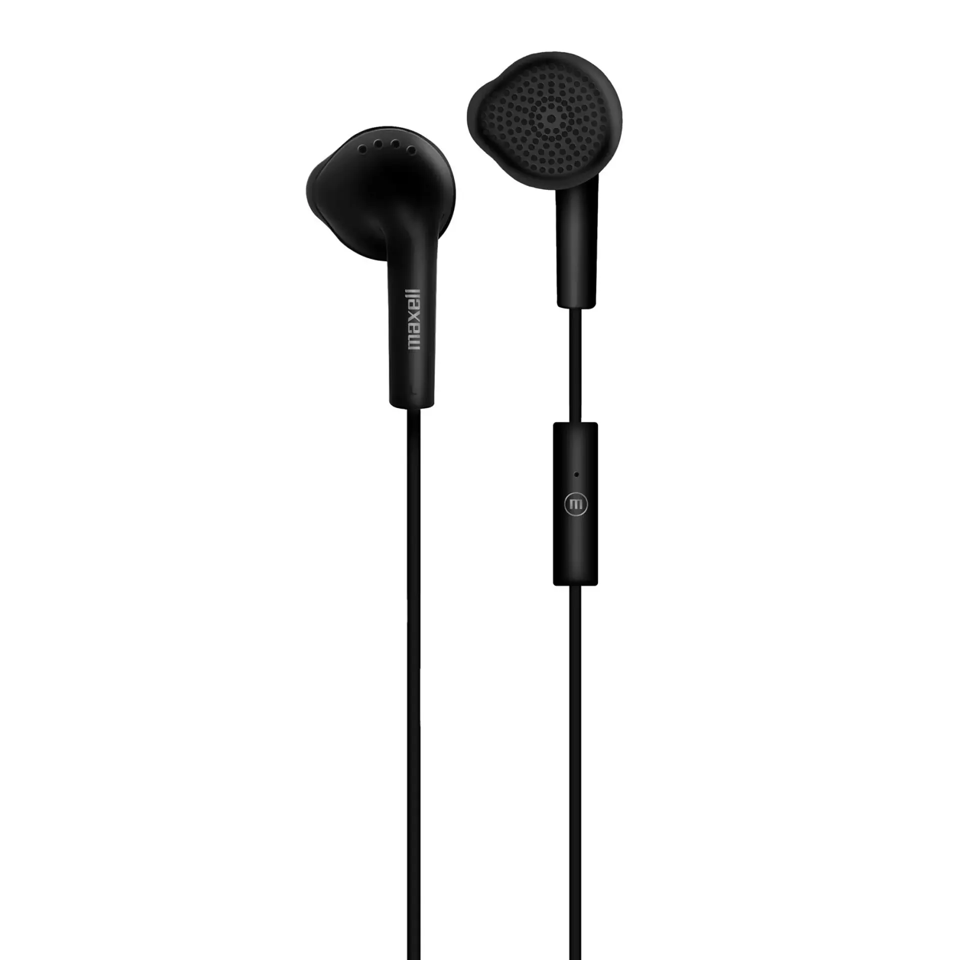 Audífonos Stereo Earbuds con Mic EB-MIC 3.5mm Maxell Negro 2