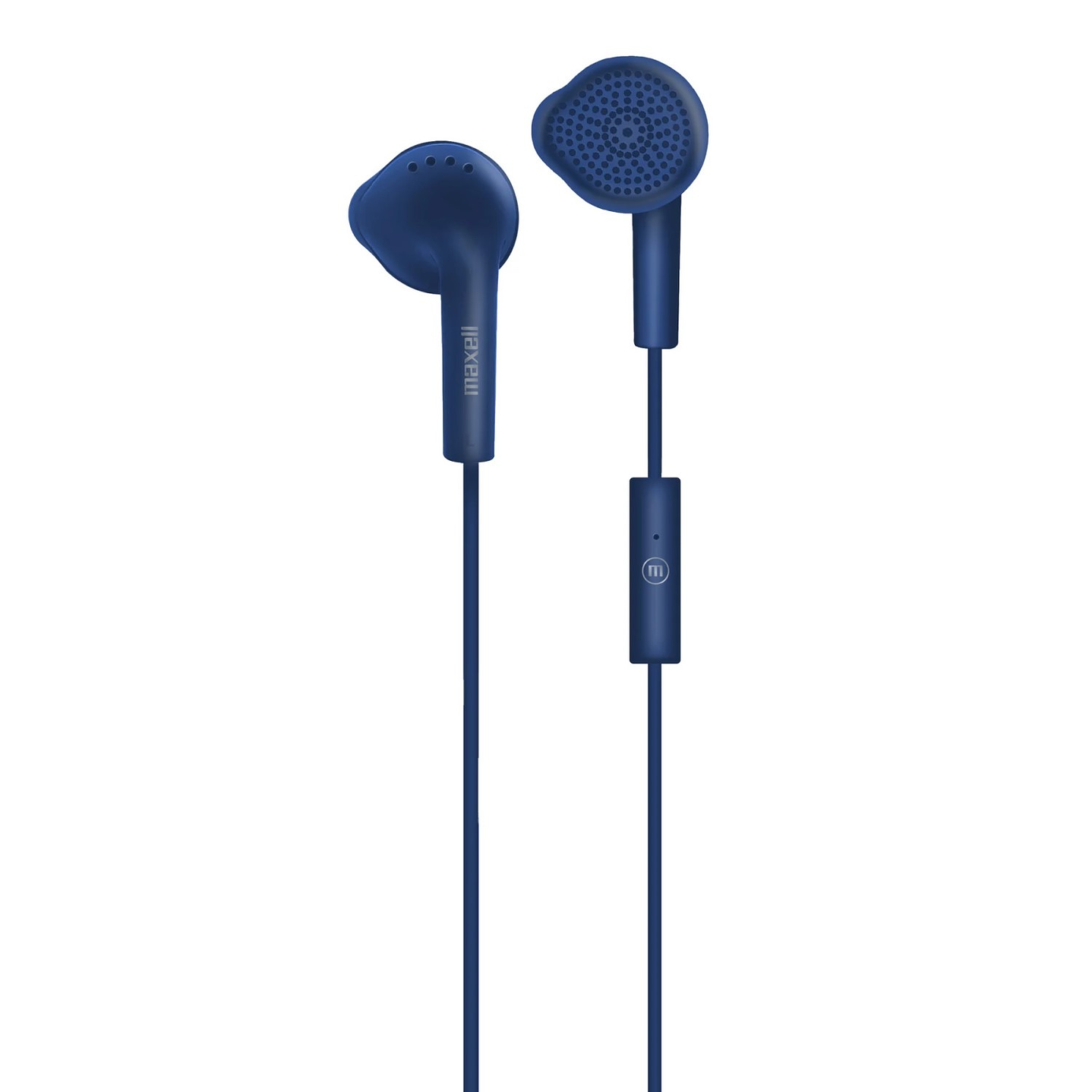 Audífonos Stereo Earbuds con Mic EB-MIC 3.5mm Maxell Azul 2