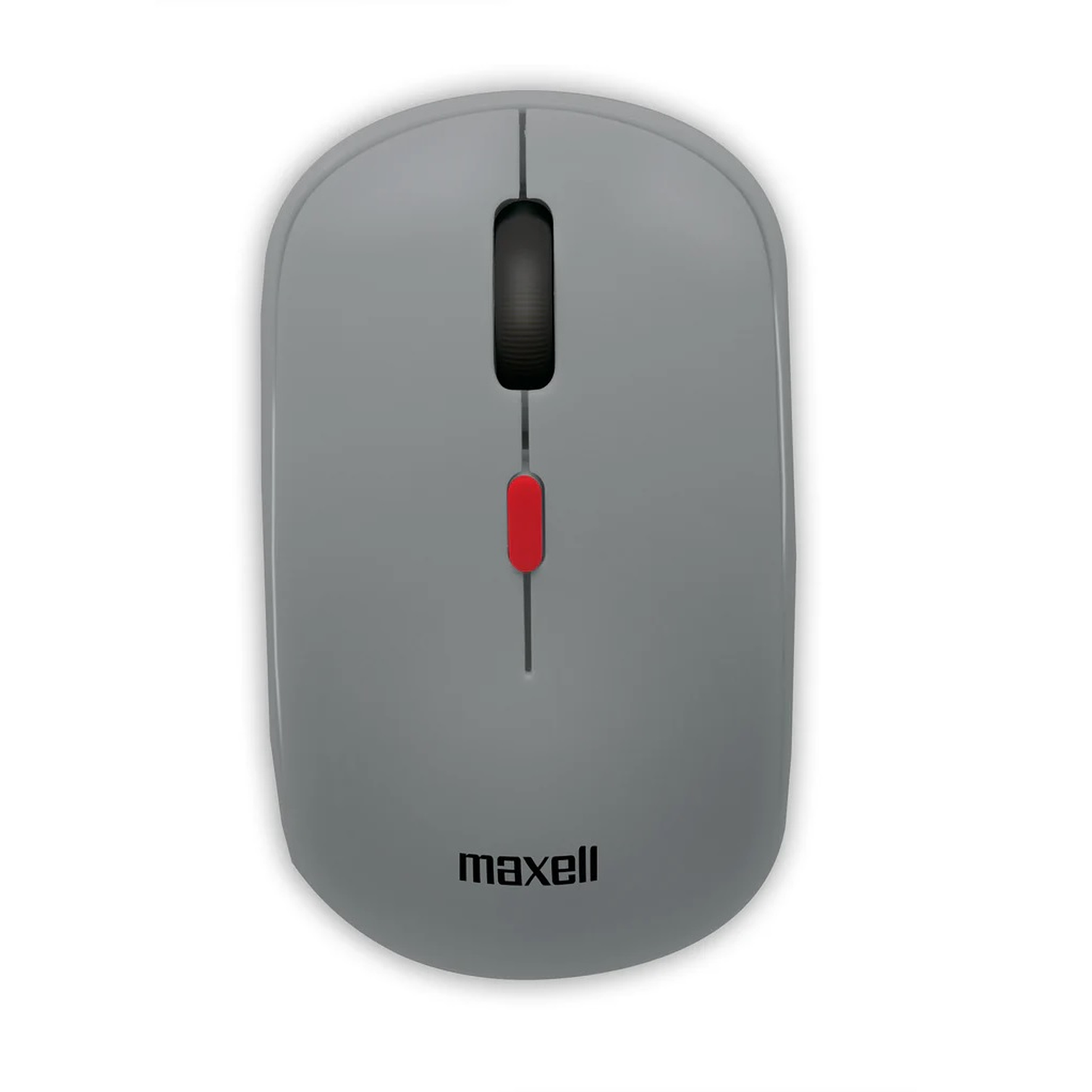Mouse Inalámbrico Ergonómico 1600 DPI MOWL-100 Maxell Gris 1