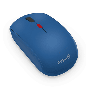Mouse Inalámbrico Ergonómico 1600 DPI MOWL-100 Maxell Azul