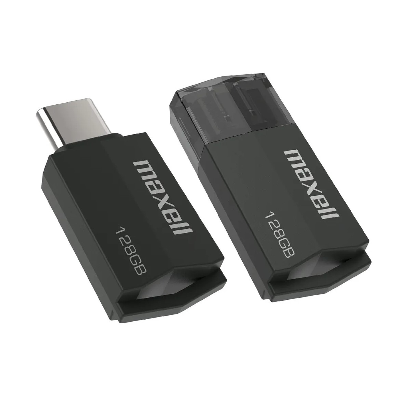 Pendrive Maxell USBTC Tipo C 128gb 3.2 Negro 2