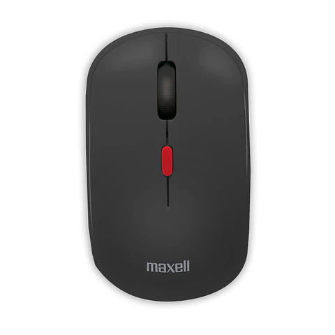 Mouse Inalámbrico Ergonómico 1600 DPI MOWL-100 Maxell Negro