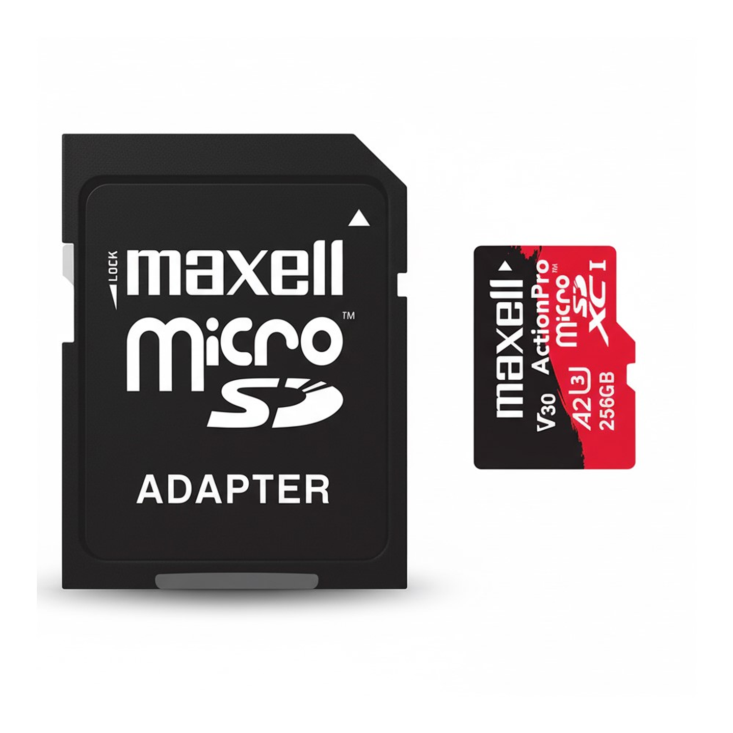 Tarjeta MicroSD Maxell 256GB UH-3 8K A2 180MB/S 2