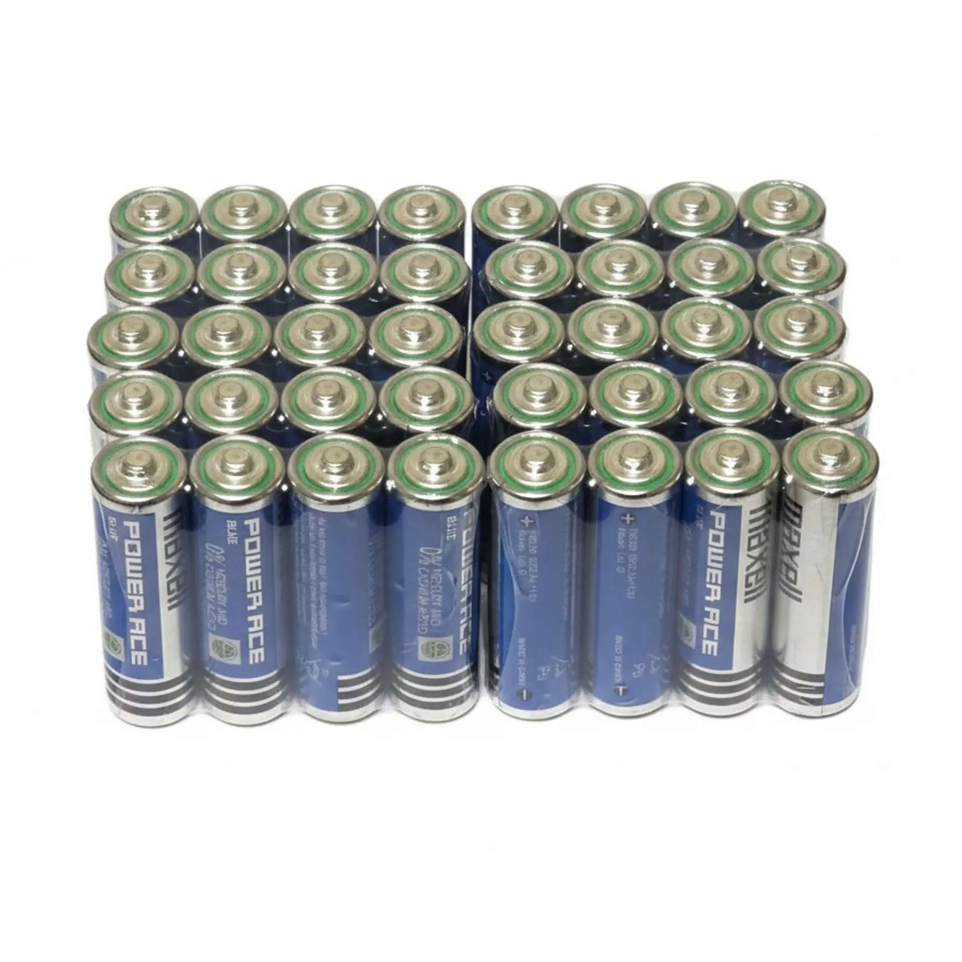 Pack 40 Pilas Carbón Maxell AA Power Ace Blue 3