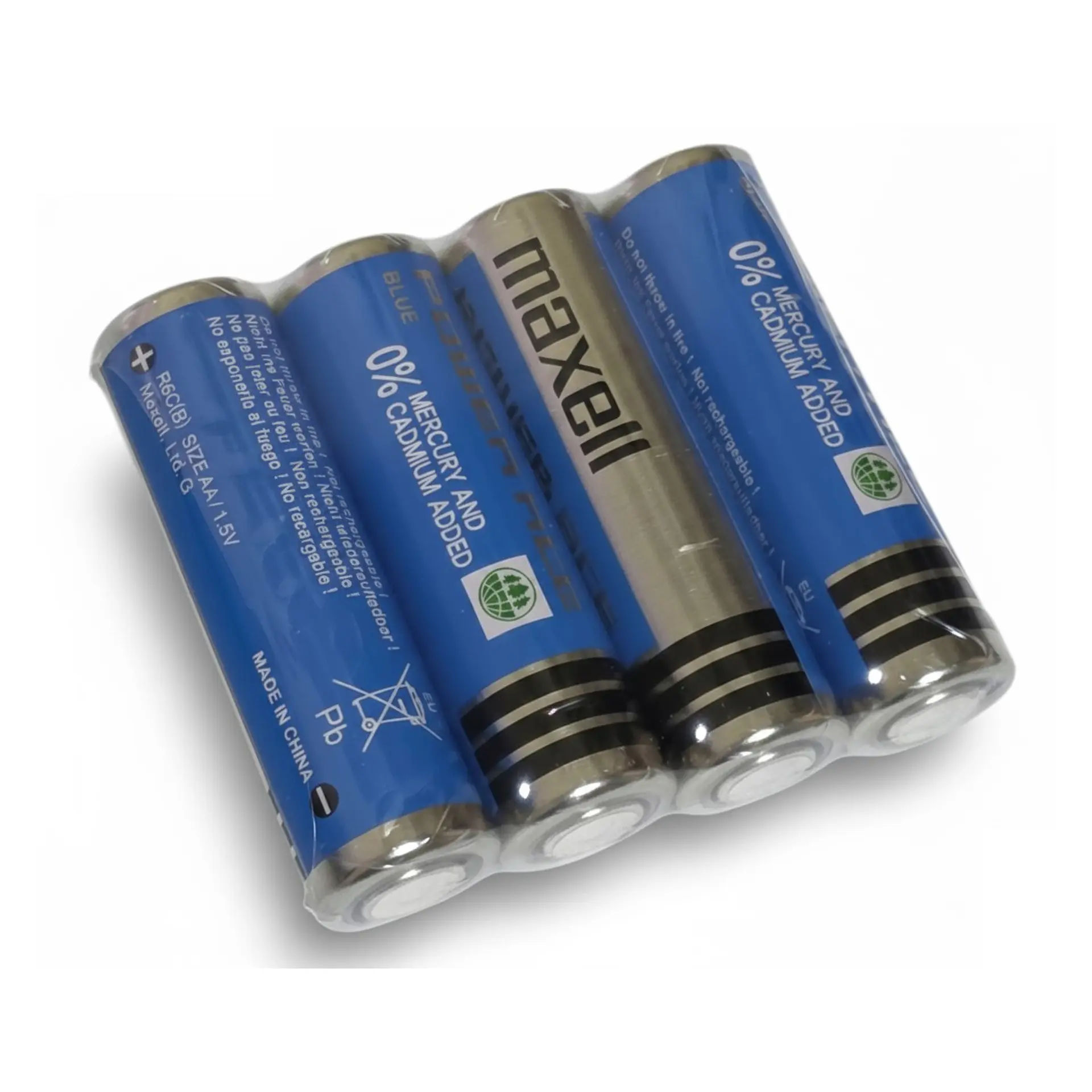 Pack 40 Pilas Carbón Maxell AA Power Ace Blue 4