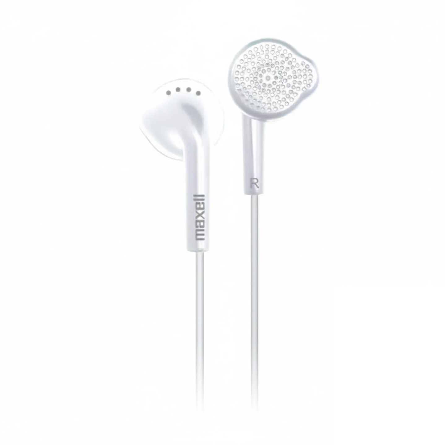 Audífono Stereo Buds Maxell EB-95 jack 3.5mm Blanco 1