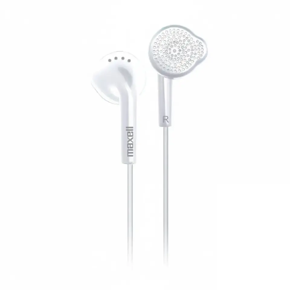 Audífono Stereo Buds Maxell EB-95 jack 3.5mm Blanco 1