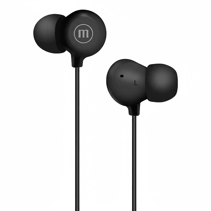 Audífonos Maxell INBAX USB-C Con Mic In Ear Tipo C Negro 2