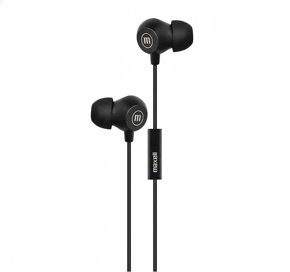 Audífonos Maxell INBAX Con Mic In Ear 3.5mm Negro 1
