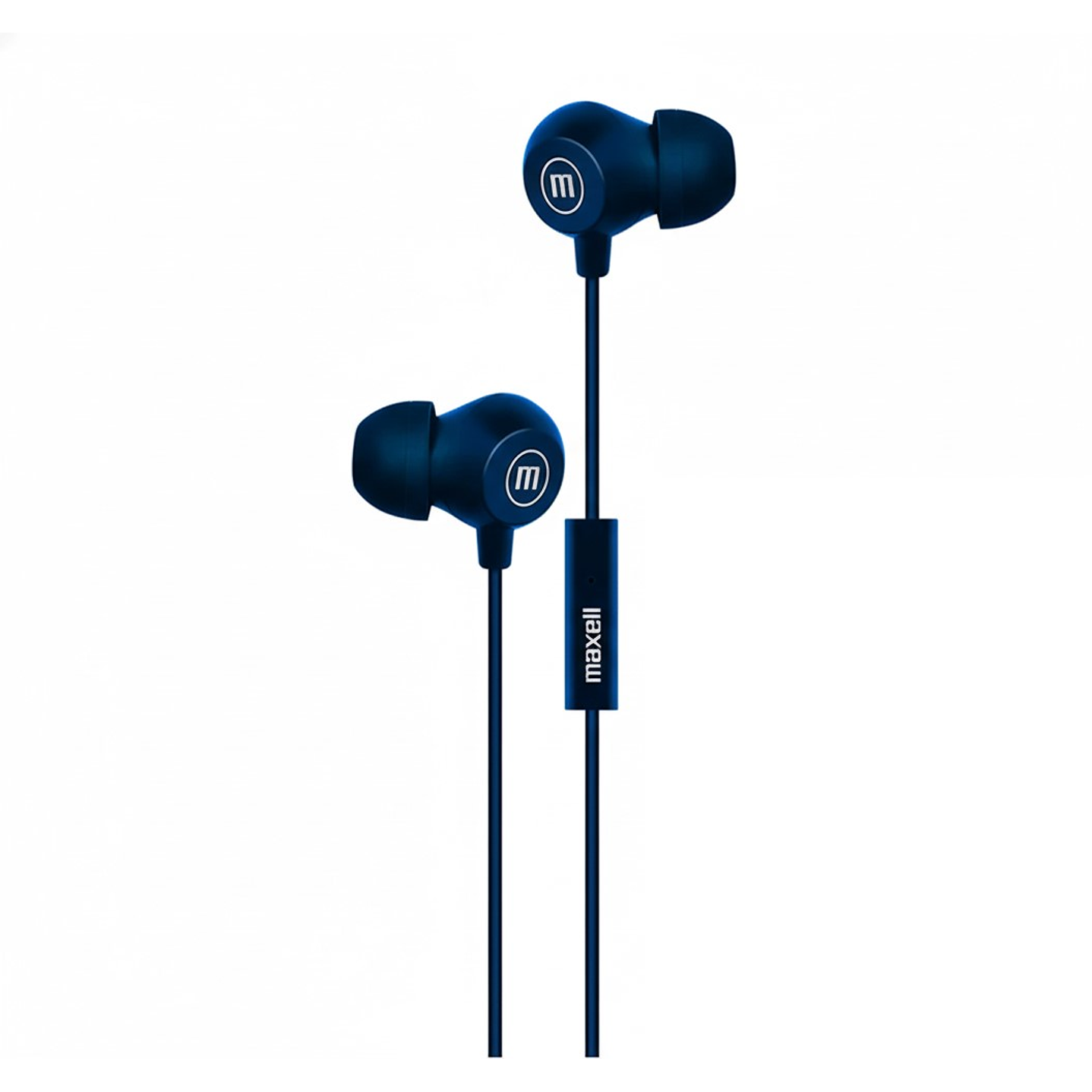 Audífonos Maxell INBAX Con Mic In Ear 3.5mm Azul 1