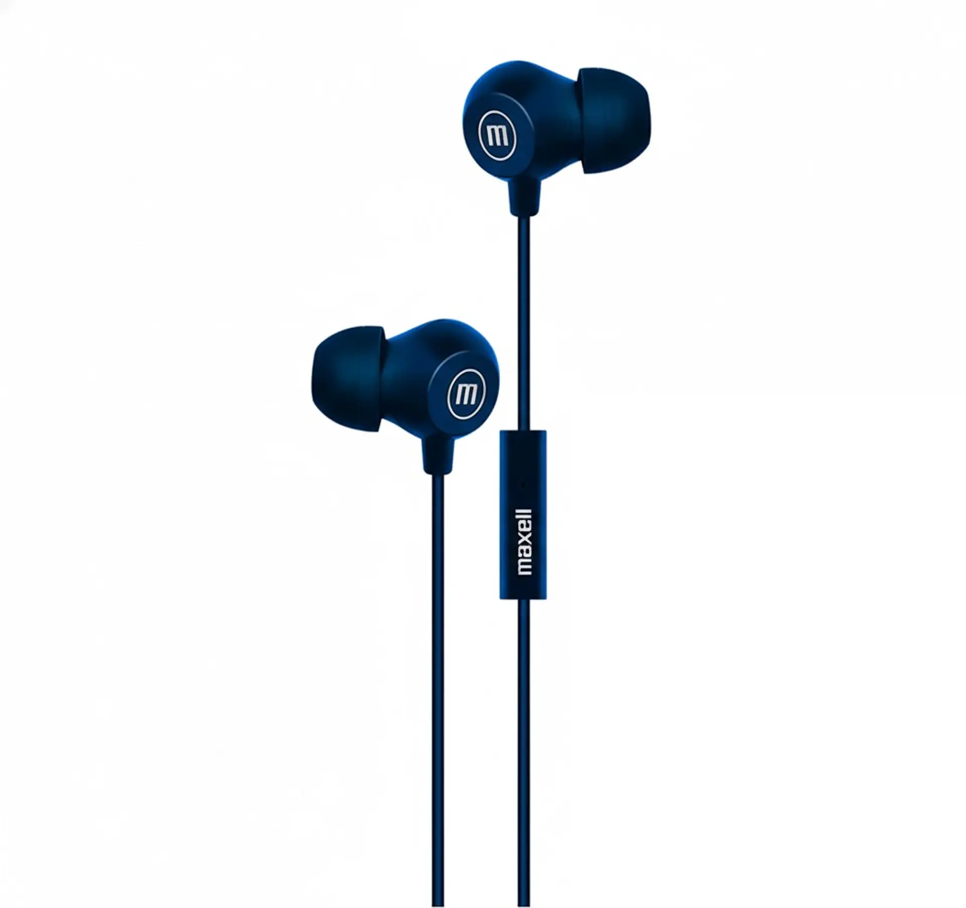 Audífonos Maxell INBAX Con Mic In Ear 3.5mm Azul 1