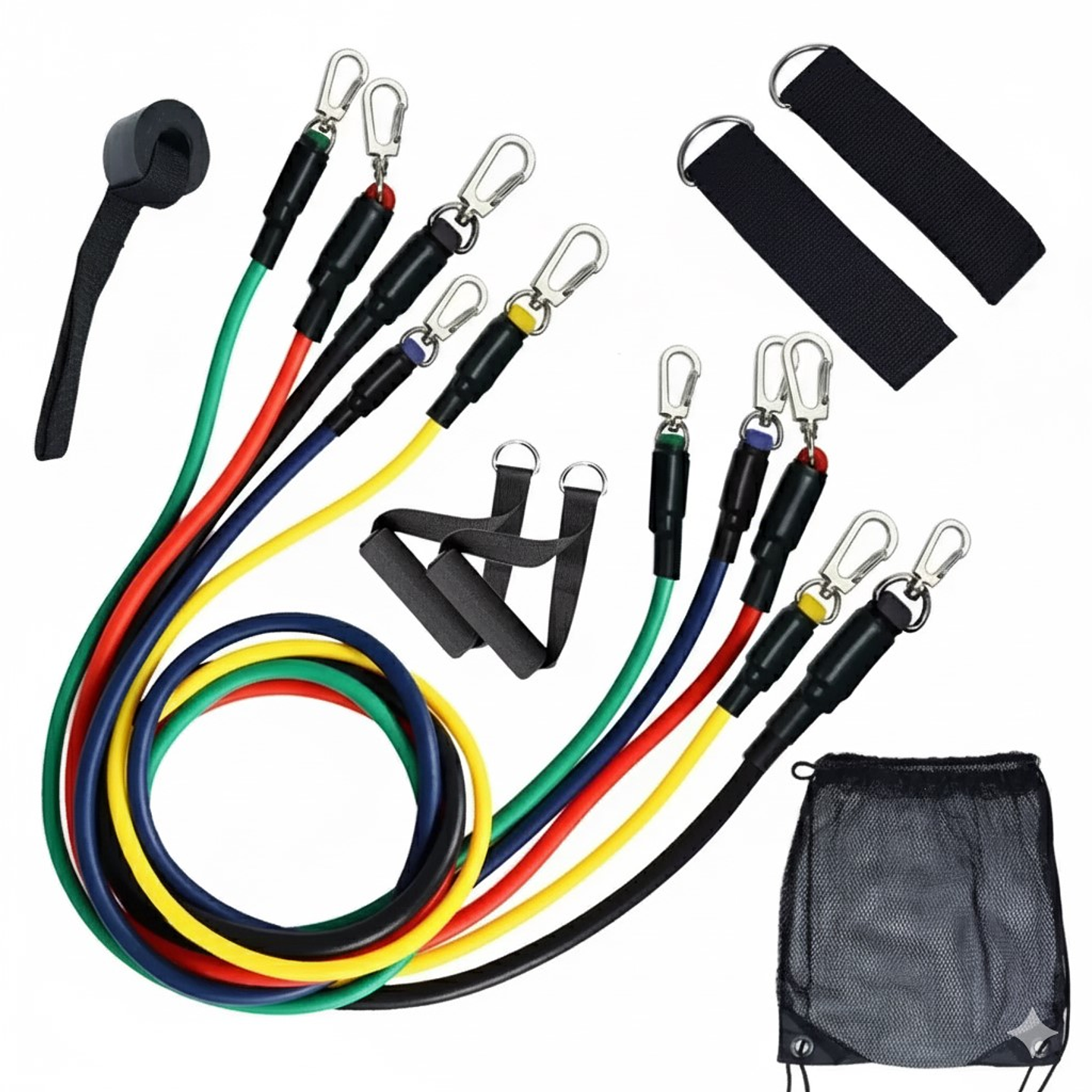 Pack 5 Bandas Elásticas Multicolor Infitness IN0010 150Lb 1