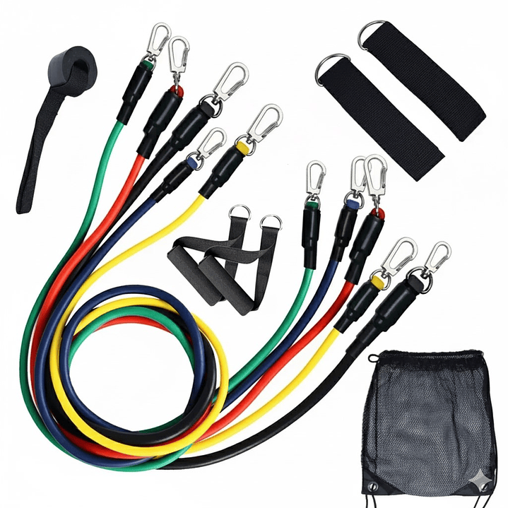 Pack 5 Bandas Elásticas Multicolor Infitness IN0010 150Lb 1