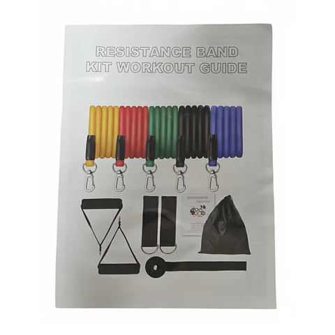 Pack 5 Bandas Elásticas Multicolor Infitness IN0010 150Lb