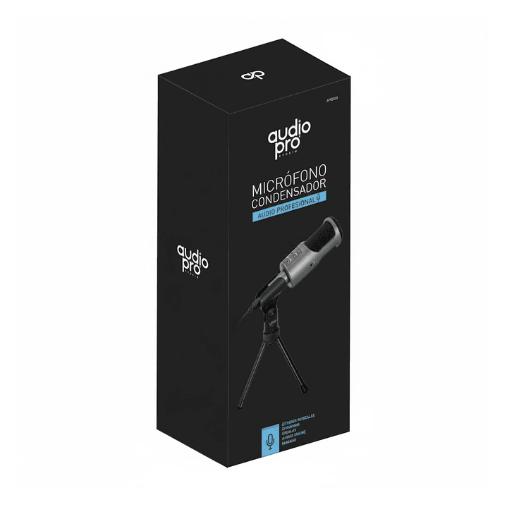 Micrófono Condensador USB Audiopro AP02030 2