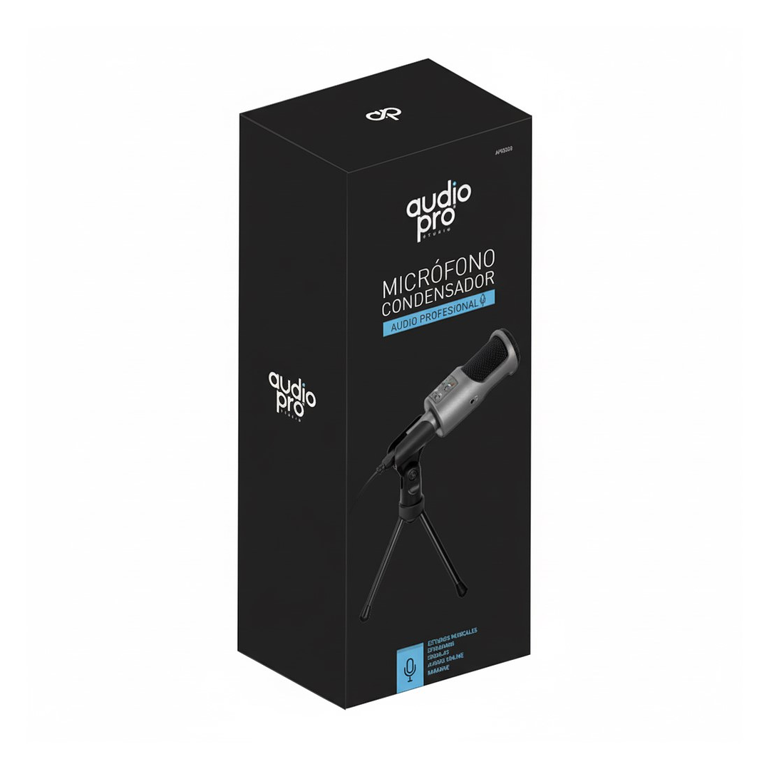 Micrófono Condensador USB Audiopro AP02030 2