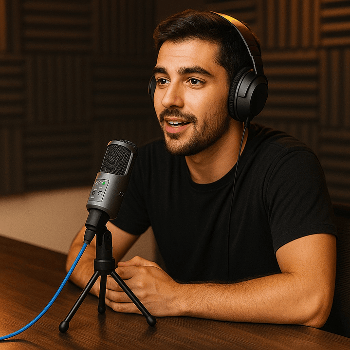 Micrófono Condensador USB Audiopro AP02030 4