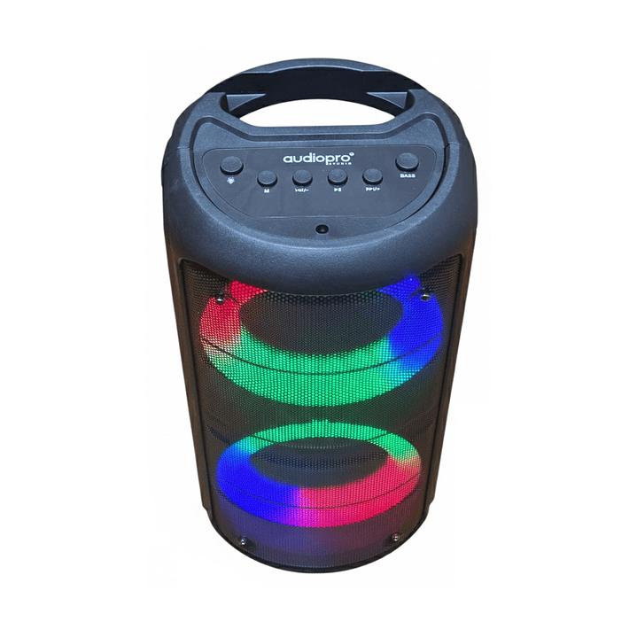 Parlante Portable Bt con Mic Luz Led 10w AP02086 Audiopro 3