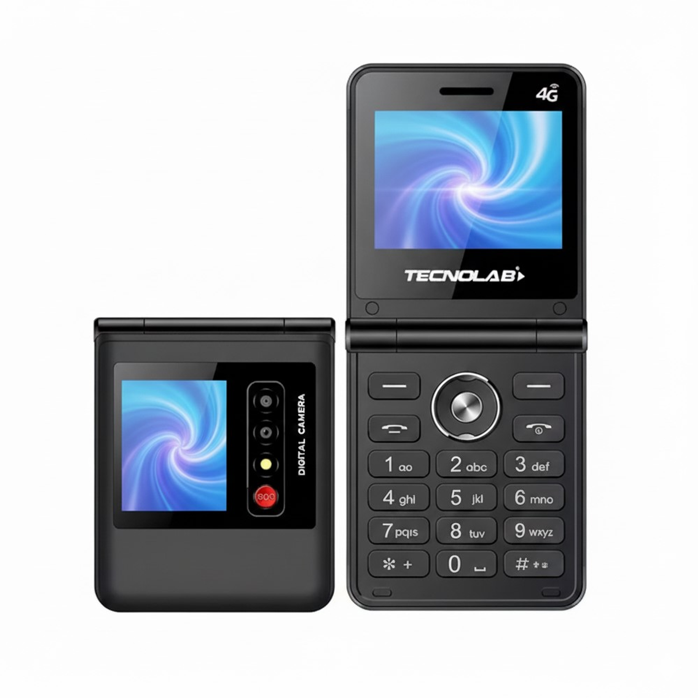 Teléfono Senior 4g Doble Pantalla Tecnolab Tl709BK 1