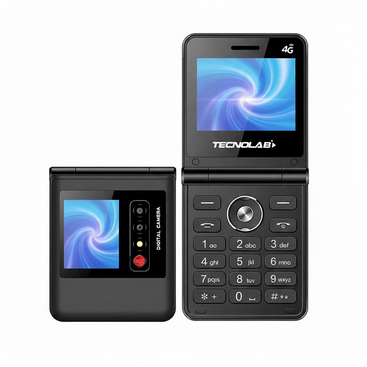 Teléfono Senior 4g Doble Pantalla Tecnolab Tl709BK 1