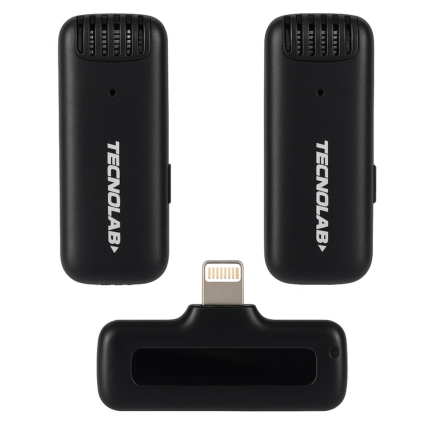 Kit 2 Micrófonos Lavalier Con Caja LTNG Tecnolab TL707 4