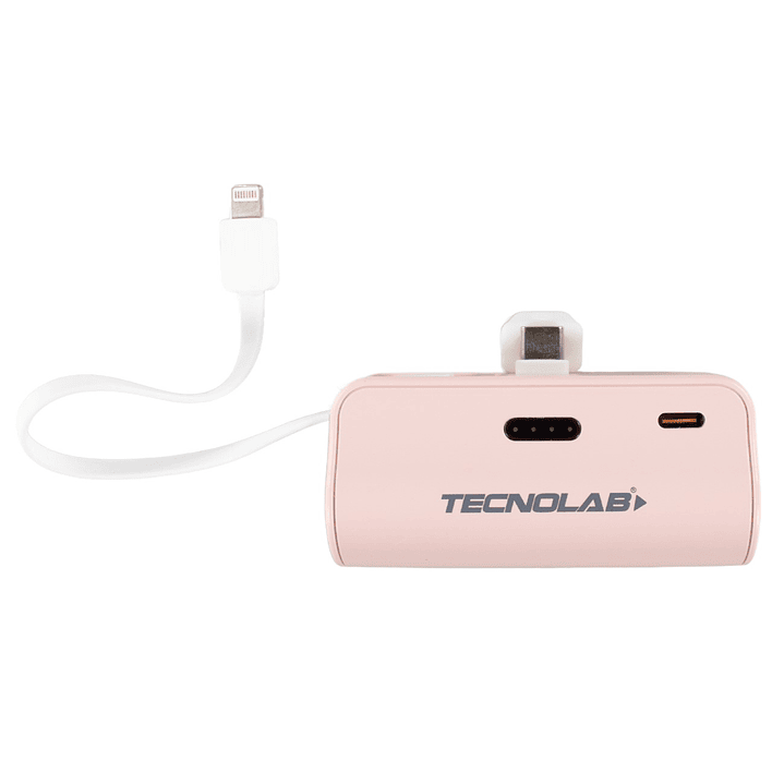 Powerbank 10000mAh 20W Tipo C y LNTG TL778P Rosa 4