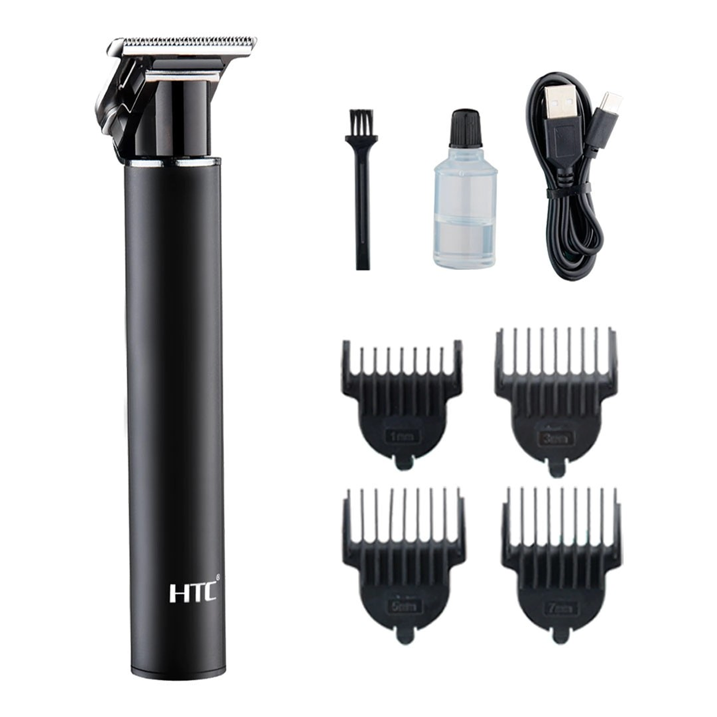 Cortadora De Pelo y Barba Inalámbrica HTC AT-115 2