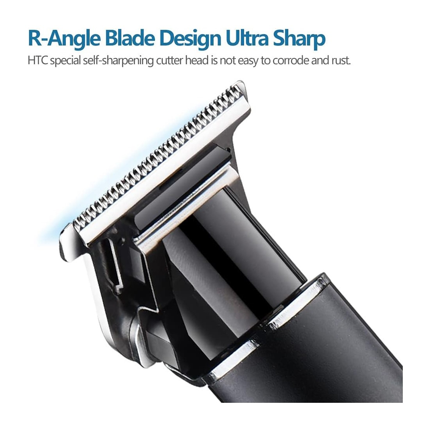 Cortadora De Pelo y Barba Inalámbrica HTC AT-115 4