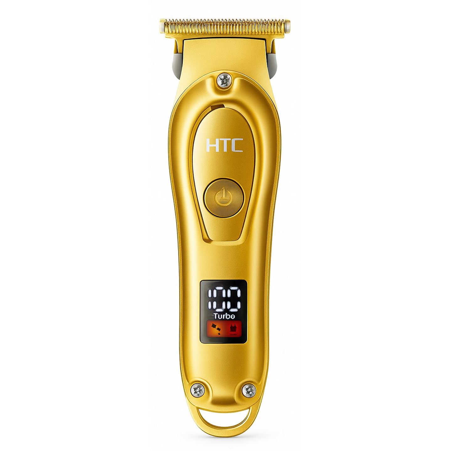 Cortadora De Pelo y Barba Inalámbrica HTC AT-176 Dorada 5