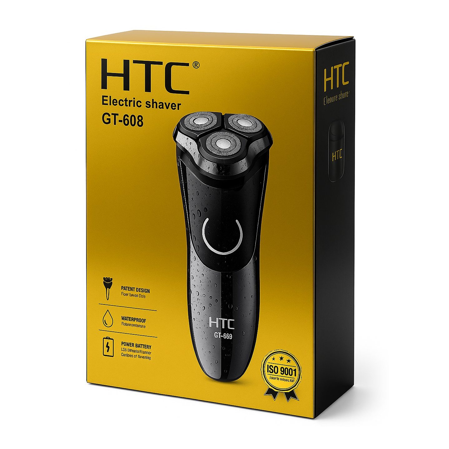 Afeitadora Rotativa Inalámbrica HTC GT-608 5