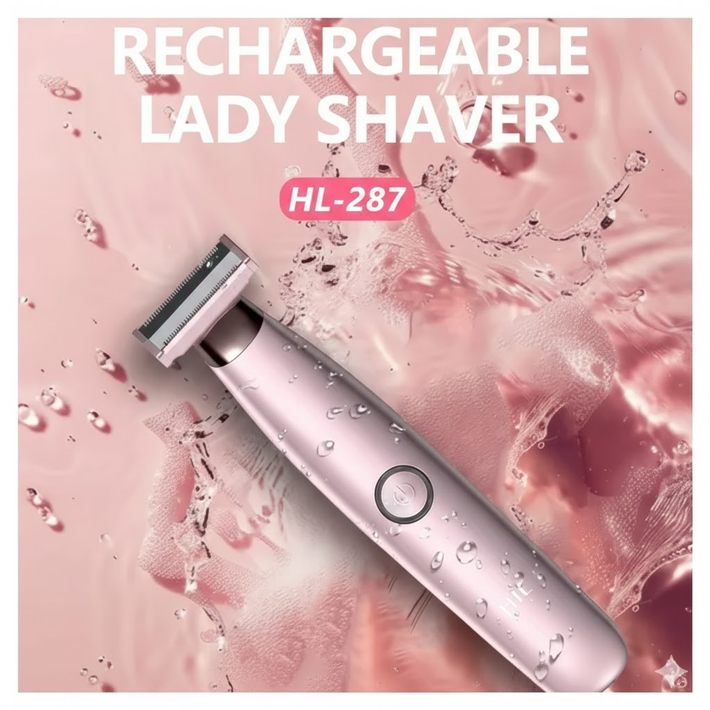 Depiladora Rebajadora Femenina Inalámbrica HTC HL-287 5