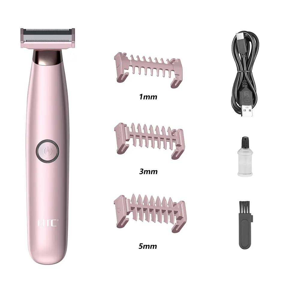 Depiladora Rebajadora Femenina Inalámbrica HTC HL-287 6