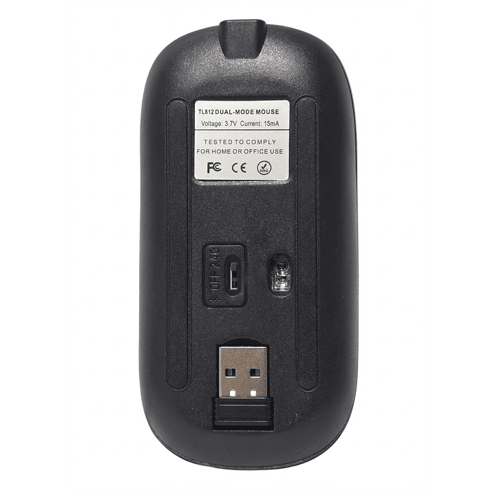 Mouse Inalámbrico Dual BT Tecnolab TL812BK 5
