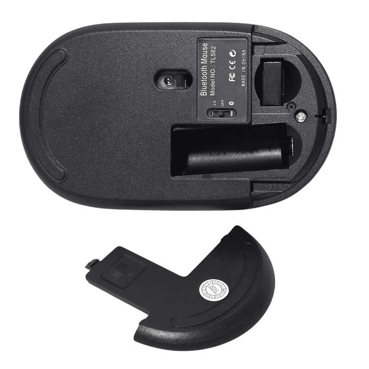 Mouse Inalámbrico Dual BT Tecnolab TL582BK 5