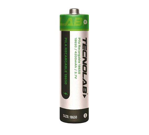 Batería Recargable 18650 3.7v Litio-ion Tecnolab 4200mha