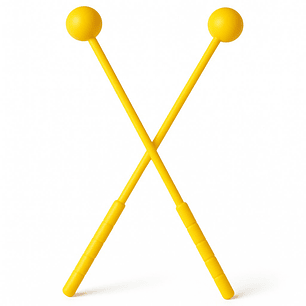 Baquetas Repuesto Metalofono Xilófono Hendrix HX0092