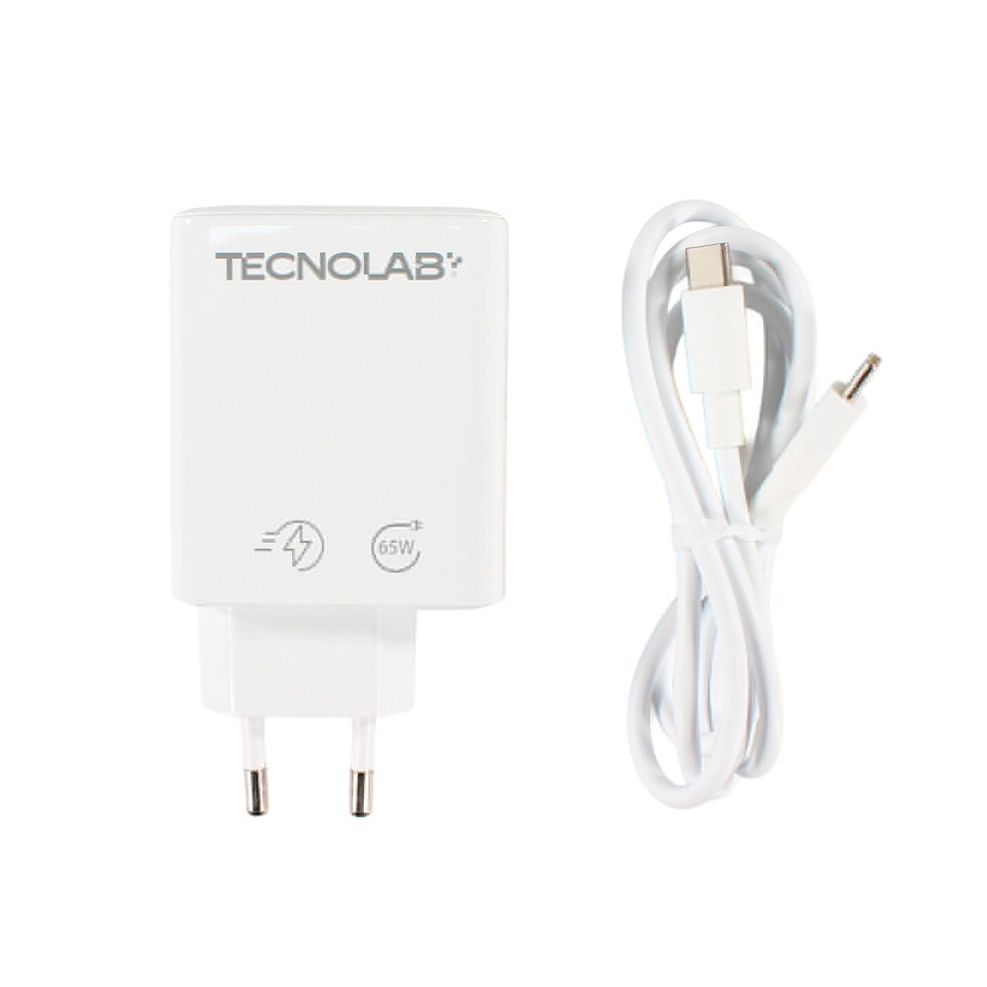 Cargador Ultra Rápido 65W QC 3.0 USB-C a C TL716 Tecnolab 1