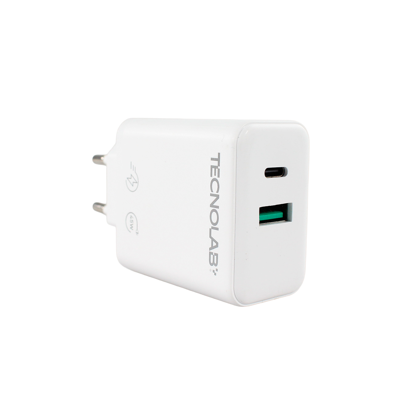 Cargador Ultra Rápido 45W QC 3.0 USB-C a C TL714 Tecnolab 2