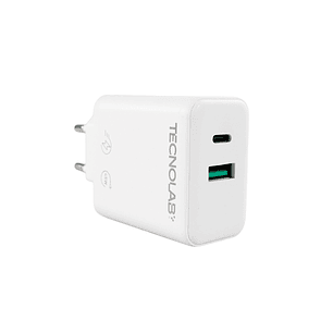 Cargador Ultra Rápido 45W QC 3.0 USB-C a C TL714 Tecnolab