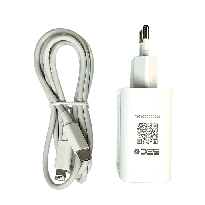 Cargador Ultra Rápido 45W USB-C a Ltng TL811 Tecnolab 2
