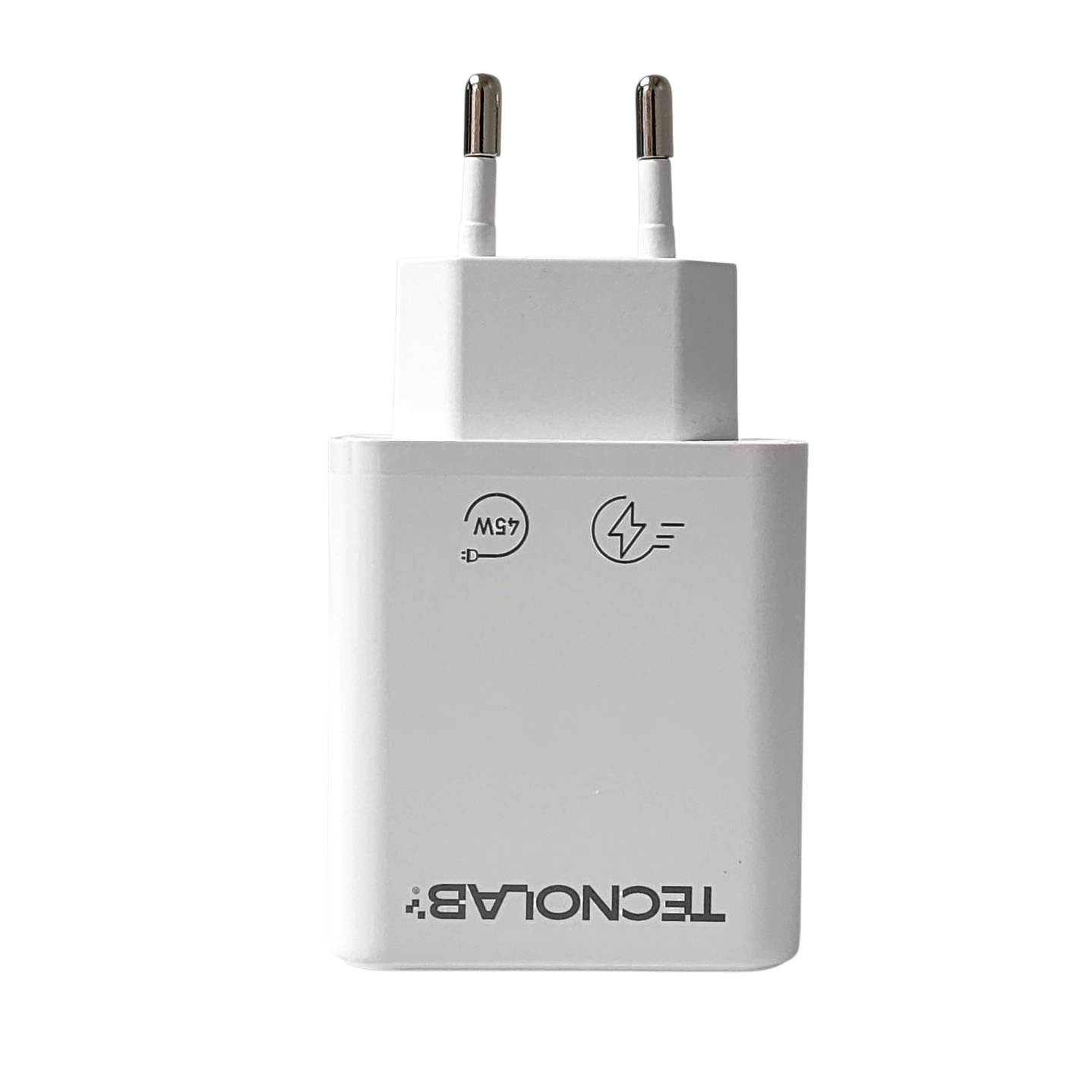 Cargador Ultra Rápido 45W QC 3.0 TL810 Doble Puerto Tecnolab 1