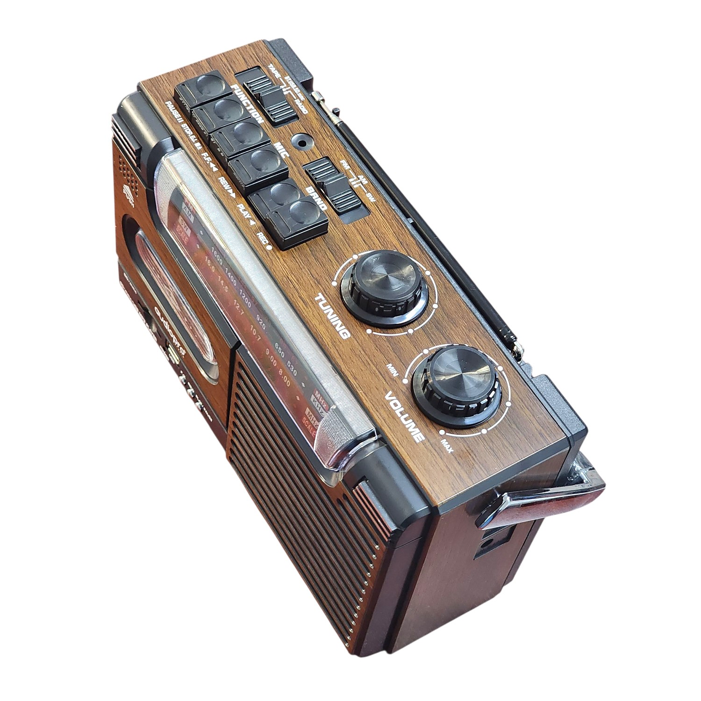 Radio Retro Portátil Cassette BT USB 20W AP02076 AudioPro 4